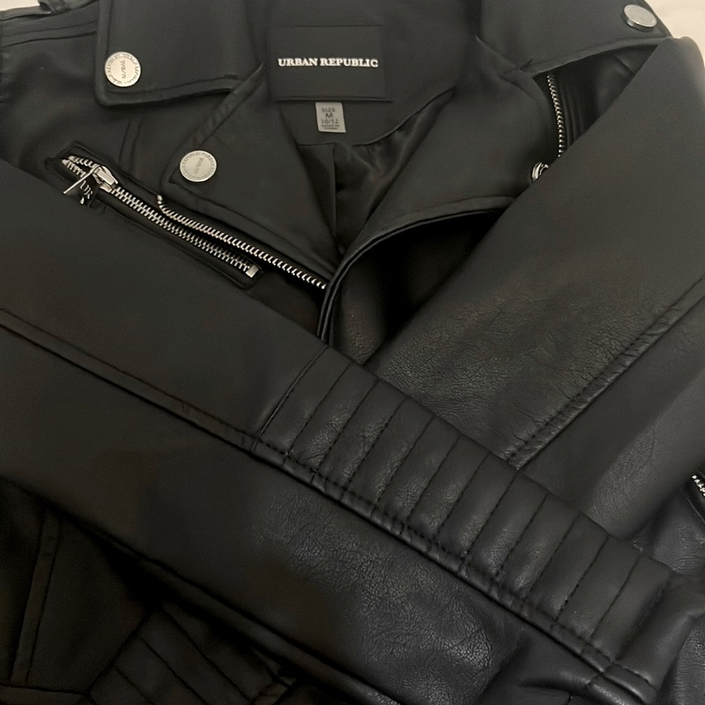 Urban Republic. 08/2008 kids leather jacket. Never worn.